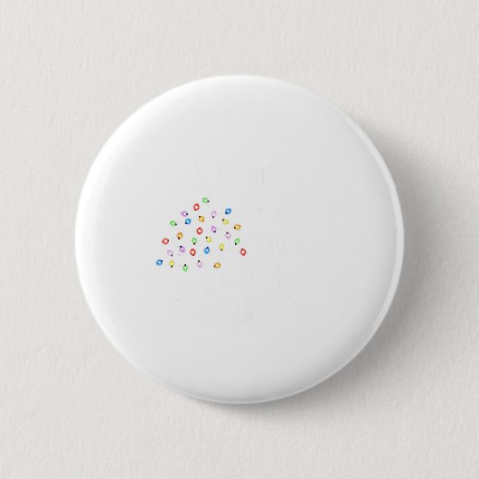 Lustig Leuchte Hell Wie Ein Ruflicht Weihnachten P Button (Vorderseite)