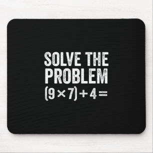 Lustig Lösen Sie das Problem 67 Meme Six Seven Mousepad