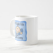 Lustig machen Sie mich Anruf Grammy nicht Kaffeetasse (Vorderseite Links)