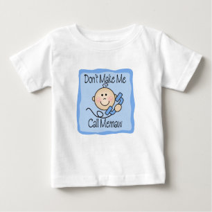 Lustig machen Sie mich Anruf Memaw nicht Baby T-shirt