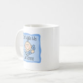 Lustig machen Sie mich Anruf Nonno nicht Kaffeetasse (Vorderseite Links)