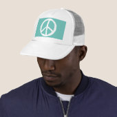 lustig malerisch PEACE SYMBOL | Trucker Hat Truckerkappe (Beispiel)