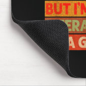 Lustig Mein Vater wird wütend auf mich, aber ich b Mousepad (Ecke)