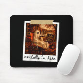 Lustig mental bin ich hier Geist Meme fallen Herbs Mousepad (Mit Mouse)