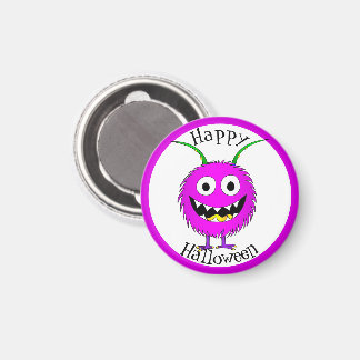Lustig, Monster, Halloween Magnet