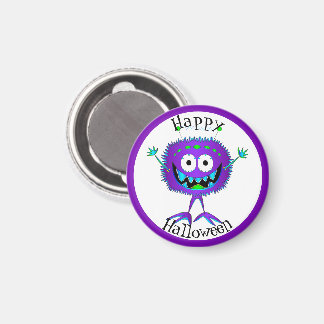 Lustig, Monster, Halloween Magnet