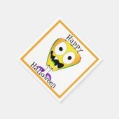 Lustig, Monster, Halloween Serviette (Ecke)