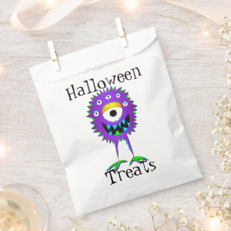 Lustig, Monster, Halloween "Süßigkeiten" Geschenktütchen