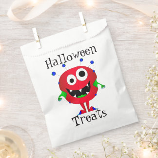 Lustig, Monster, Halloween "Süßigkeiten" Geschenktütchen