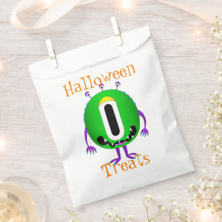 Lustig, Monster, Halloween "Süßigkeiten" Geschenktütchen