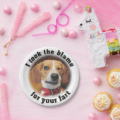 Lustig nahm ich die Schuld für Ihre Furz Pappteller (Party)