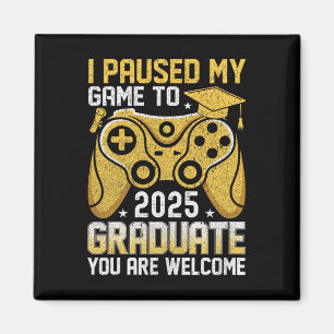 Lustig Nerdy Ich pausierte mein Spiel um 2025 zu g Magnet