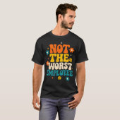 Lustig Nicht der schlechteste Mitarbeiter Groovy S T-Shirt (Vorne ganz)