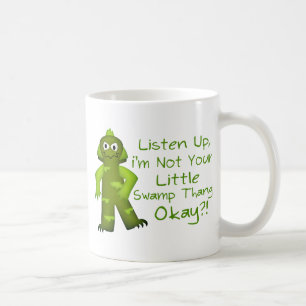Lustig nicht Ihr kleines Sumpf Thang Monster Kaffeetasse