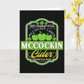 Lustig Nichts Besser Als Mcin Cider St. Patricks Karte (Gelbe Blume)