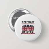 Lustig, nimm deinen hässlichen, gelben, nichtsnutz button (Vorne & Hinten)