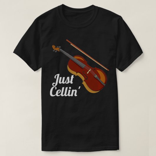 Lustig Nur Cellin Cello Violoncello Pullover (Design vorne)