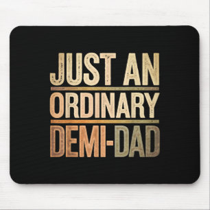 Lustig nur ein gewöhnlicher Demi-Vater-Tochter-Vat Mousepad