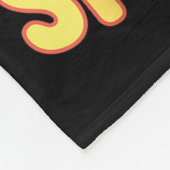 Lustig nur ein Junge, der Spaghetti liebt Fleecedecke (Ecke)