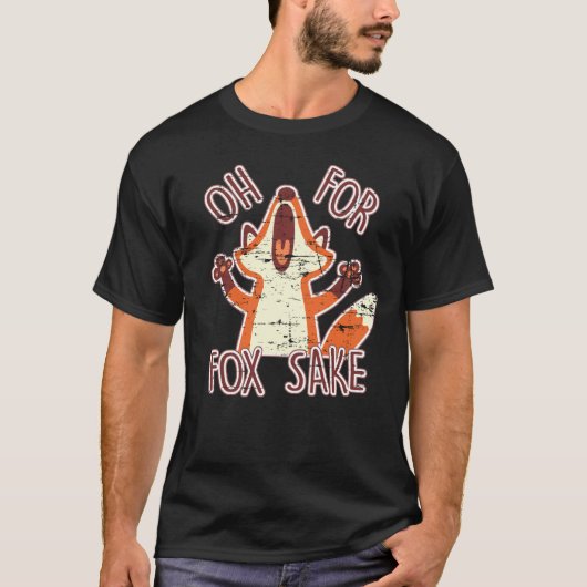 Lustig oh für Fox-Grund-Klassiker T-Shirt (Vorderseite)