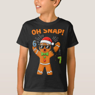 Lustig Oh Snap 67 Sechs Sieben Meme Lebkuchenmänne T-Shirt