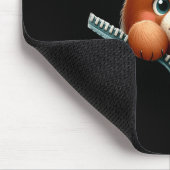 Lustig - Peek-a-boo - Bär Mousepad (Ecke)