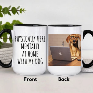 Lustig Physisch Hier Mental Zu Hause Bei Meinem Hu Tasse
