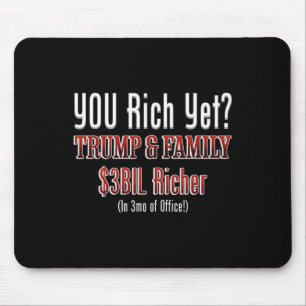 Lustig Politischer Korrupter Trump Wird Reich Im A Mousepad