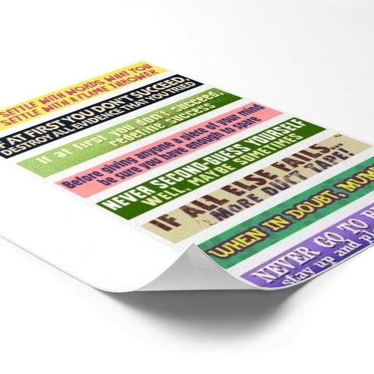 lustig poster (Ecke)