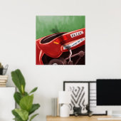 Lustig Poster von Rick London - Nicht während der (Heimbüro)