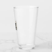 Lustig religiös Ich sah das Vintage Glas (Links)