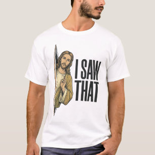Lustig religiös Ich sah das Vintage T-Shirt