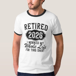 Lustig Rentner 2026 Ich Habe Mein Ganzes Leben Gea T-Shirt