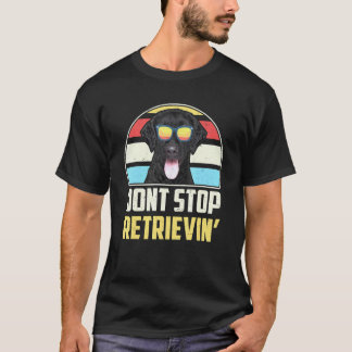 Lustig Retro Nicht Aufhören Zu Holen Lockig Retrie T-Shirt