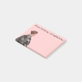 Lustig Retro Post-it Klebezettel (angewinkelt)