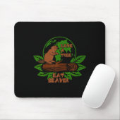 Lustig Rette Den Baum Iss Den Biber Für Erdflugzeu Mousepad (Mit Mouse)
