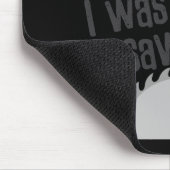 Lustig sah Staub-Bauarbeiter-Tischler-Geschenk Mousepad (Ecke)