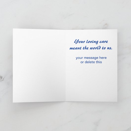 Lustig scheuert Krankenschwestern wunderlich Dankeskarte (Innenseite)