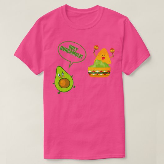 lustig schockiertes Avocado T-Shirt (Design vorne)