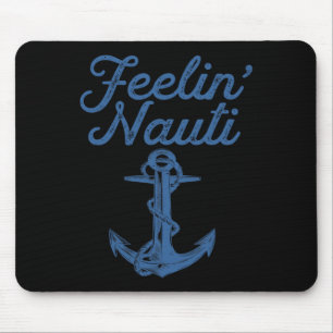 Lustig Segeln Bootfahren Schifffahrt See Lustig S Mousepad