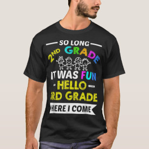 Lustig So lange 2. Klasse Hallo 3. Klasse  Meme St T-Shirt