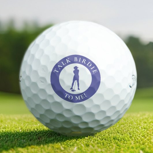 Lustig Sprechender Vogel Mir Damen Golfball