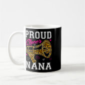 Lustig Stolz Jubel Oma Leopard Muttertag Frauen  Kaffeetasse (Links)