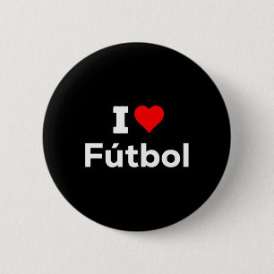 Lustig Süß Ich Herz Liebe Fußball Sport Fußball Sp Button