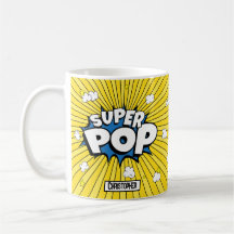 Lustig Süß 'Kitschig' SUPER POP! Popcorn Wortspiel
