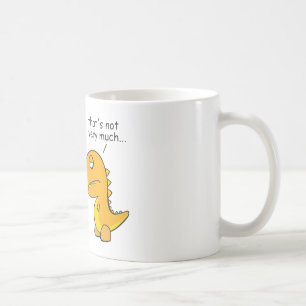 Lustig-t-Rex-klein-ArmCartoon Kaffeetasse