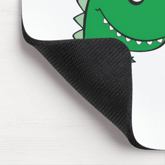 Lustig-t-Rex-klein-ArmCartoon Mousepad (Ecke)