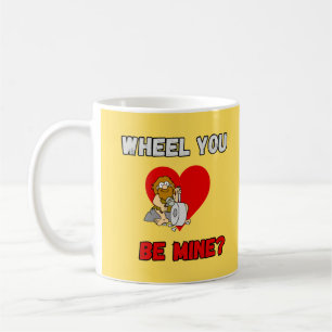 LUSTIG! Tasse Höhlenmensch - Wirst du mein sein? H