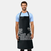Lustig The Grillfather Schürze (Getragen)