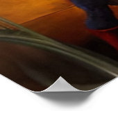 lustig, Toilettenpapier, Superheld, Held, Spaß Poster (Ecke)